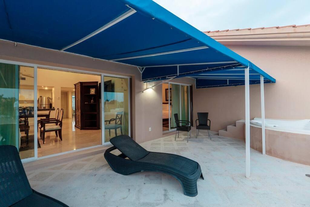 Ferienwohnung Departamento Con Jacuzzi Privadoyvista A La Marina Puerto Aventuras Exterior foto