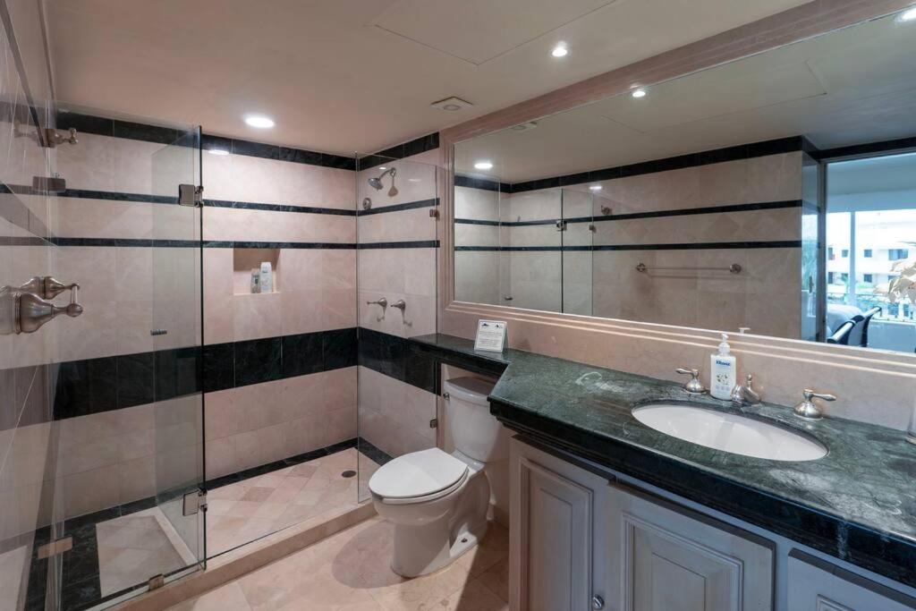 Ferienwohnung Departamento Con Jacuzzi Privadoyvista A La Marina Puerto Aventuras Exterior foto