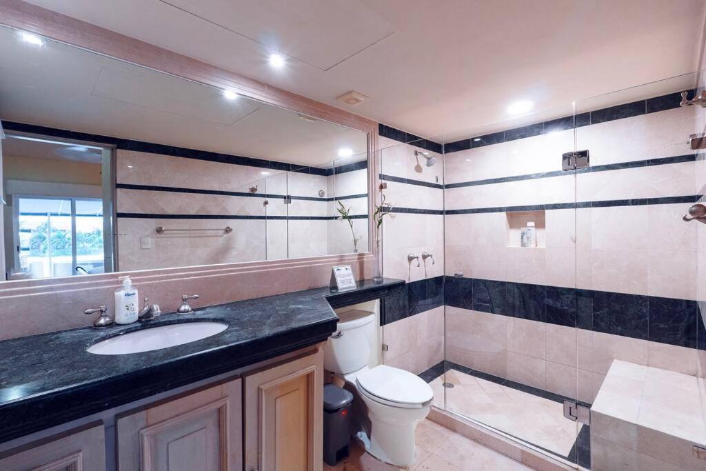 Ferienwohnung Departamento Con Jacuzzi Privadoyvista A La Marina Puerto Aventuras Exterior foto