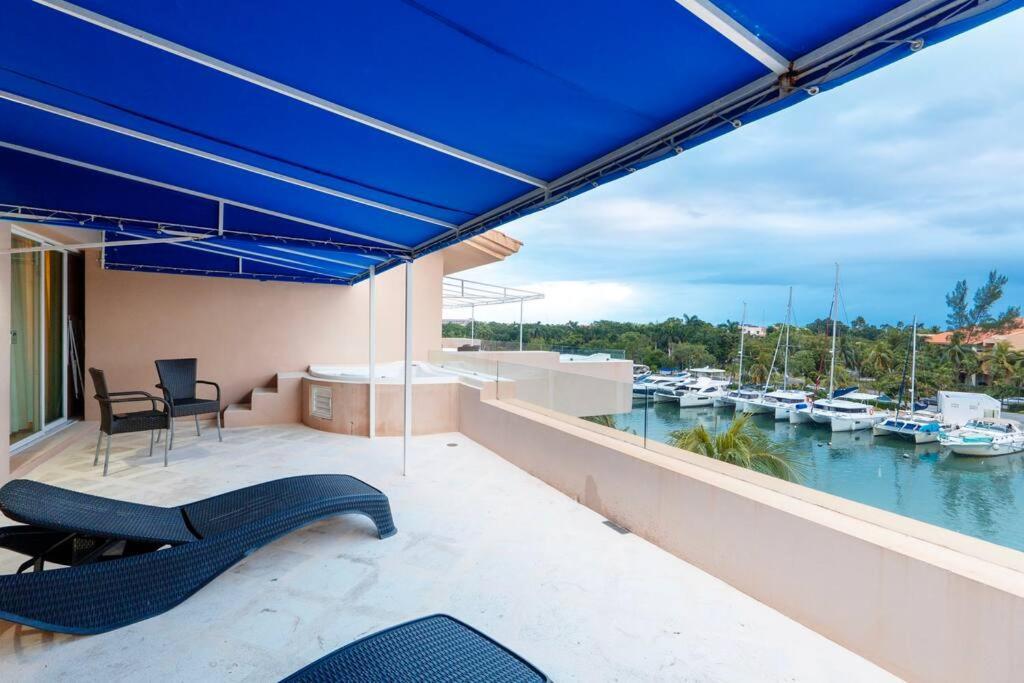 Ferienwohnung Departamento Con Jacuzzi Privadoyvista A La Marina Puerto Aventuras Exterior foto