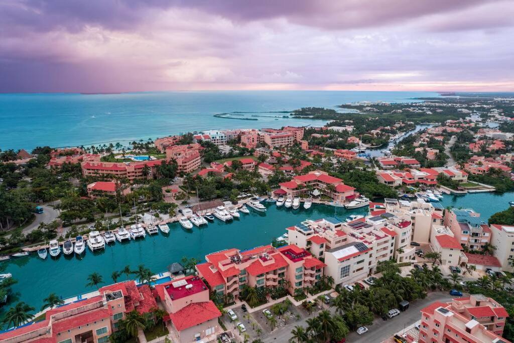 Ferienwohnung Departamento Con Jacuzzi Privadoyvista A La Marina Puerto Aventuras Exterior foto
